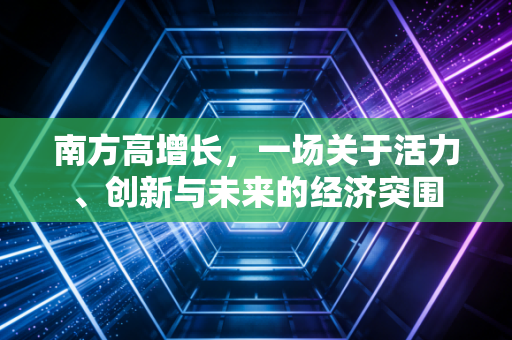 南方高增长，一场关于活力、创新与未来的经济突围