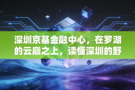 深圳京基金融中心，在罗湖的云巅之上，读懂深圳的野心与焦虑