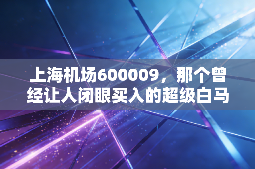 上海机场600009，那个曾经让人闭眼买入的超级白马，现在还能爱吗？