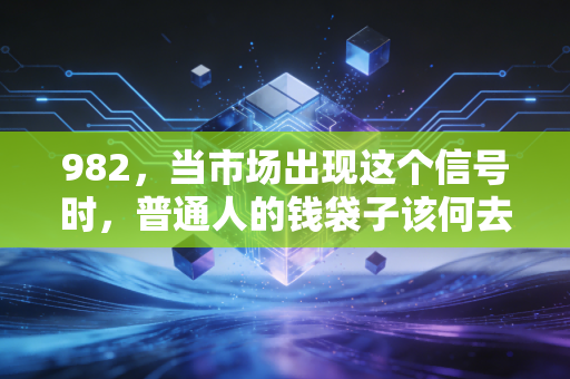 982,当市场出现这个信号时,普通人的钱袋子该何去何从?