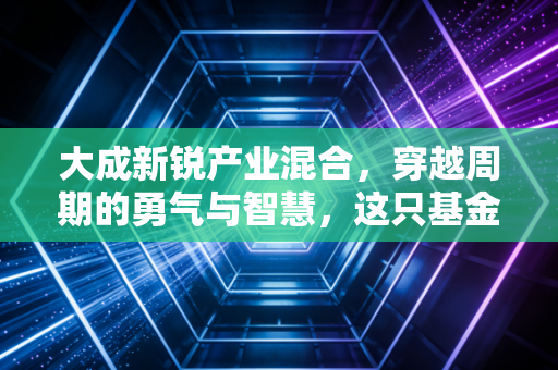 大成新锐产业混合,穿越周期的勇气与智慧,这只基金值得你长情陪伴吗?