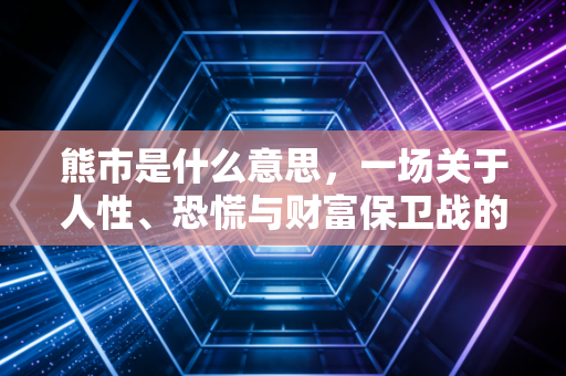 熊市是什么意思,一场关于人性、恐慌与财富保卫战的深度解读