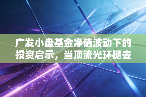 广发小盘基金净值波动下的投资启示,当顶流光环褪去,我们该如何守住本心?