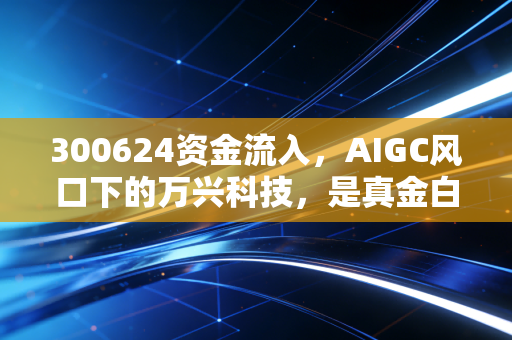300624资金流入,AIGC风口下的万兴科技,是真金白银的信仰还是昙花一现的狂欢?