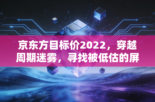 京东方目标价2022,穿越周期迷雾,寻找被低估的屏王