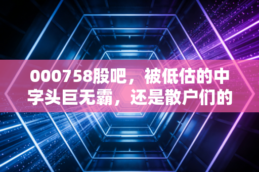 000758股吧，被低估的中字头巨无霸，还是散户们的温水煮青蛙？