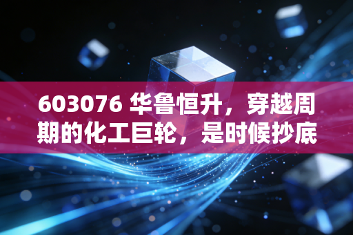 603076 华鲁恒升,穿越周期的化工巨轮,是时候抄底还是继续观望?