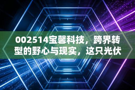 002514宝馨科技,跨界转型的野心与现实,这只光伏新秀能走多远?