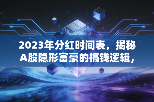 2023年分红时间表,揭秘A股隐形富豪的搞钱逻辑,别让除权除息吓跑了