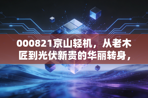 000821京山轻机,从老木匠到光伏新贵的华丽转身,是陷阱还是馅饼?
