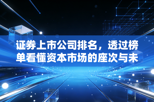 证券上市公司排名,透过榜单看懂资本市场的座次与未来