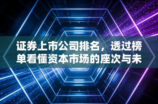 证券上市公司排名,透过榜单看懂资本市场的座次与未来