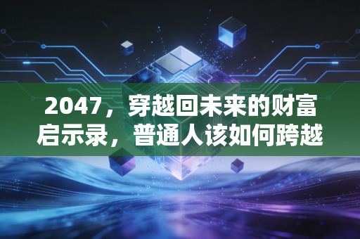 2047,穿越回未来的财富启示录,普通人该如何跨越这二十三年的经济周期?