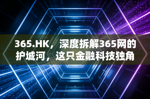 365.HK，深度拆解365网的护城河，这只金融科技独角兽还能涨吗？