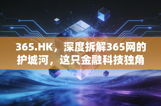 365.HK，深度拆解365网的护城河，这只金融科技独角兽还能涨吗？
