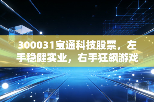 300031宝通科技股票,左手稳健实业,右手狂飙游戏,这只双面胶属性的成长股能否穿越周期?