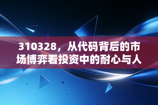 310328,从代码背后的市场博弈看投资中的耐心与人性