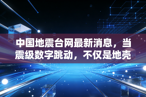 中国地震台网最新消息,当震级数字跳动,不仅是地壳的位移,更是资本市场的惊涛骇浪