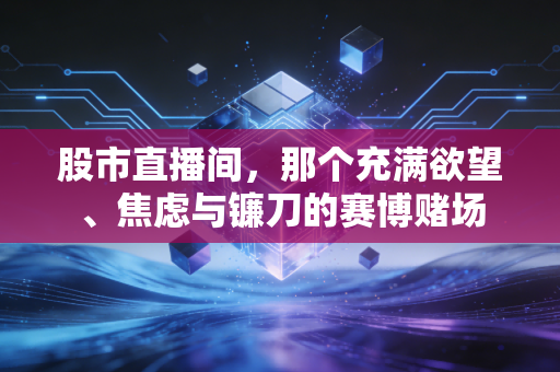 股市直播间,那个充满欲望、焦虑与镰刀的赛博赌场