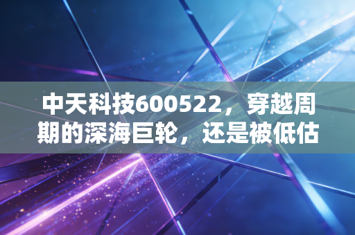 中天科技600522,穿越周期的深海巨轮,还是被低估的隐形冠军?