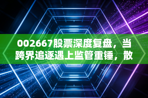 002667股票深度复盘,当跨界追逐遇上监管重锤,散户该如何避坑?