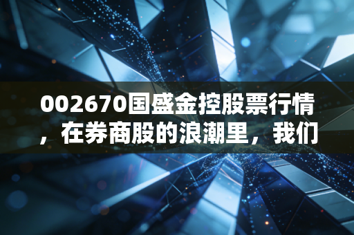 002670国盛金控股票行情,在券商股的浪潮里,我们该如何寻找确定性?