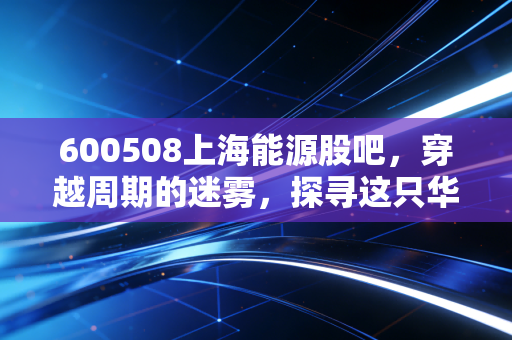 600508上海能源股吧,穿越周期的迷雾,探寻这只华东煤王的真实价值