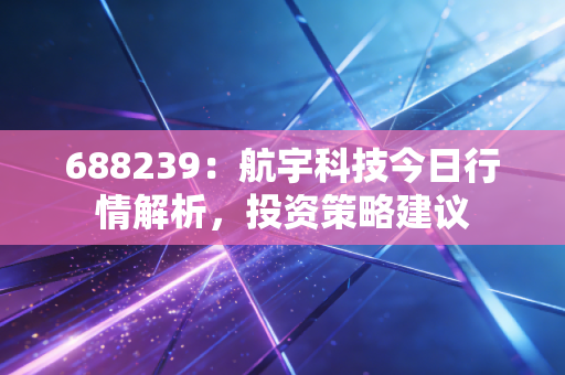 688239:航宇科技今日行情解析,投资策略建议