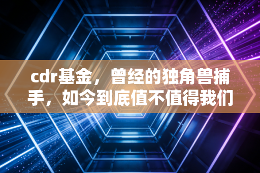 cdr基金,曾经的独角兽捕手,如今到底值不值得我们长期持有?