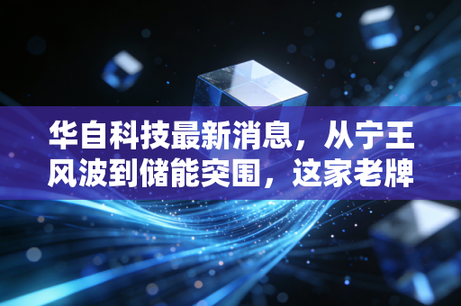 华自科技最新消息,从宁王风波到储能突围,这家老牌湘军能否迎来第二春?