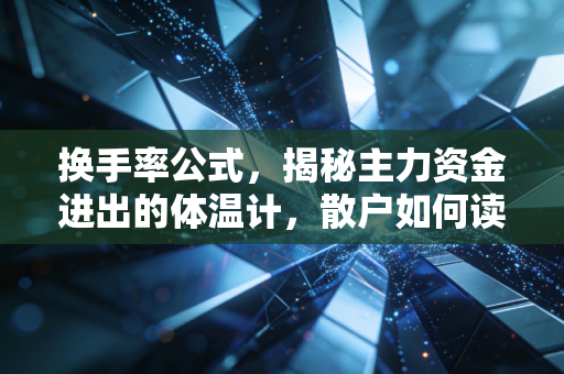 换手率公式,揭秘主力资金进出的体温计,散户如何读懂这一关键指标?