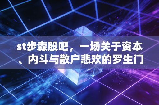 st步森股吧,一场关于资本、内斗与散户悲欢的罗生门实录