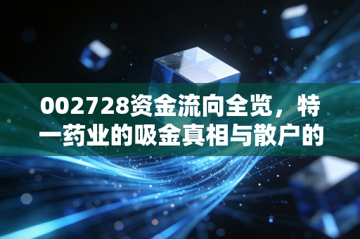 002728资金流向全览,特一药业的吸金真相与散户的跟风陷阱