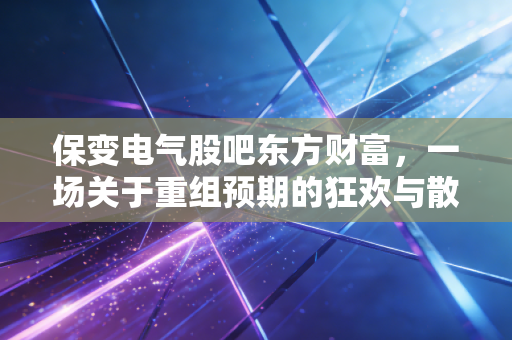 保变电气股吧东方财富,一场关于重组预期的狂欢与散户的悲喜录