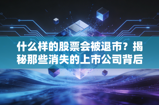 什么样的股票会被退市?揭秘那些消失的上市公司背后的残酷真相,别让你的血汗钱打水漂