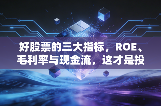 好股票的三大指标,ROE、毛利率与现金流,这才是投资的底层逻辑