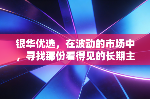 银华优选，在波动的市场中，寻找那份看得见的长期主义