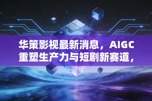 华策影视最新消息,AIGC重塑生产力与短剧新赛道,这家老牌影视巨头还能狂飙吗?