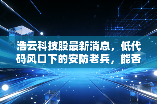 浩云科技股最新消息,低代码风口下的安防老兵,能否借力UWB技术迎来第二春?