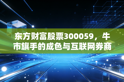 东方财富股票300059，牛市旗手的成色与互联网券商的长期主义突围