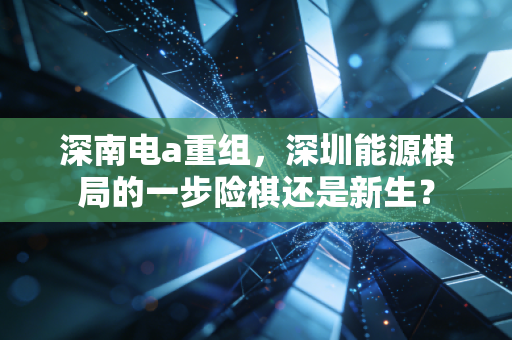 深南电a重组,深圳能源棋局的一步险棋还是新生?