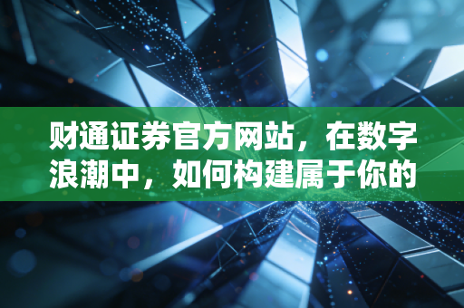 财通证券官方网站,在数字浪潮中,如何构建属于你的财富避风港?