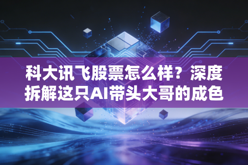 科大讯飞股票怎么样？深度拆解这只AI带头大哥的成色与隐忧