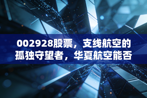 002928股票，支线航空的孤独守望者，华夏航空能否飞出至暗时刻？