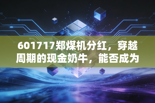 601717郑煤机分红，穿越周期的现金奶牛，能否成为你账户里的压舱石？