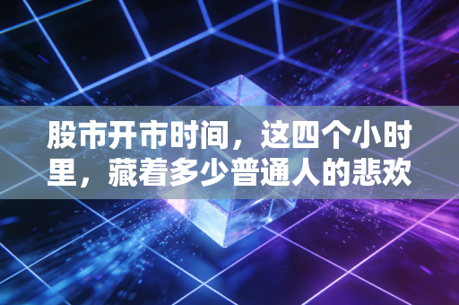 股市开市时间,这四个小时里,藏着多少普通人的悲欢离合?