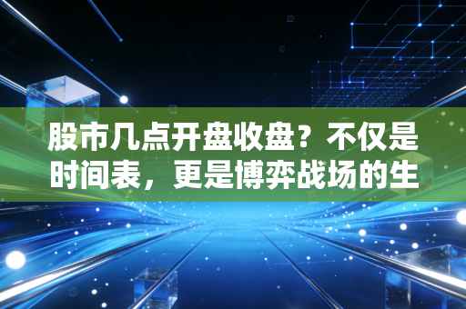 股市几点开盘收盘？不仅是时间表，更是博弈战场的生存法则