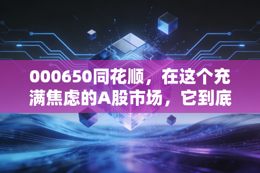 000650同花顺,在这个充满焦虑的A股市场,它到底是谁的提款机?