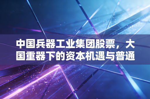 中国兵器工业集团股票,大国重器下的资本机遇与普通投资者的安全感经济学