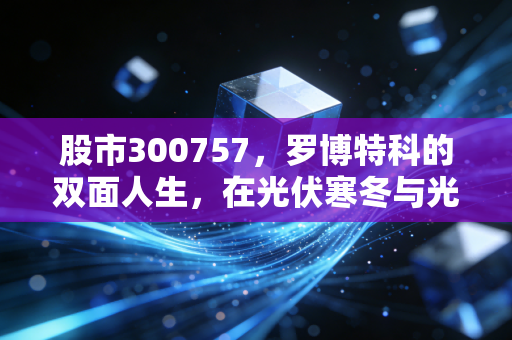 股市300757,罗博特科的双面人生,在光伏寒冬与光模块热潮之间,我们该如何下注?